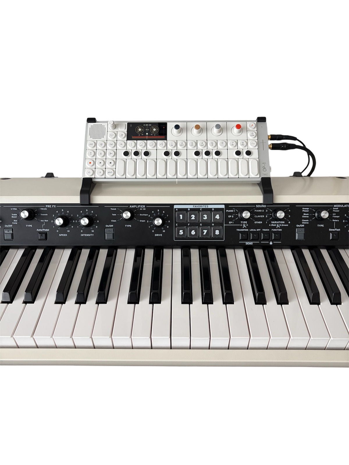 Korg SV Riser - Front View